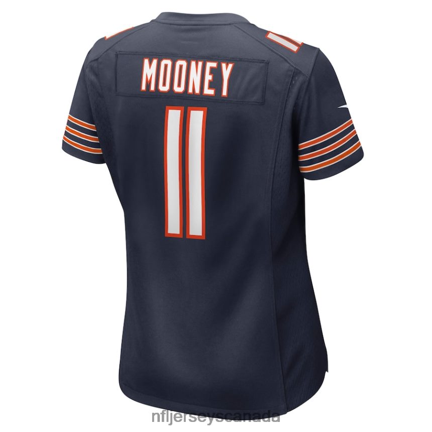 Women Chicago Bears Darnell Mooney Nike Navy Game Jersey Clothing NFL TBXFR62795