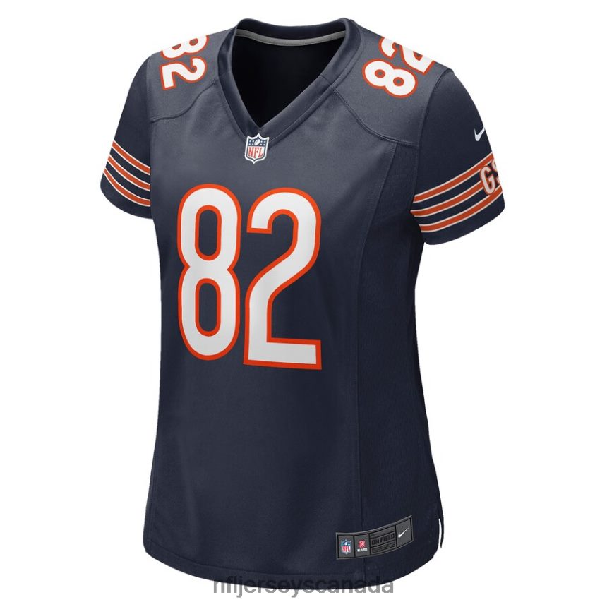 Women Chicago Bears Isaiah Coulter Nike Navy Game Jersey Clothing NFL TBXFR66849