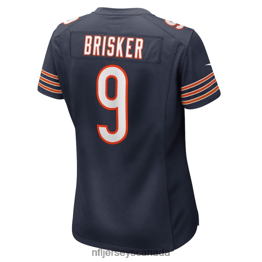 Women Chicago Bears Jaquan Brisker Nike Navy Game Player Jersey Clothing NFL TBXFR66477