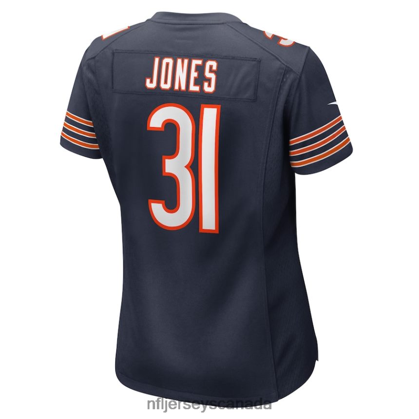 Women Chicago Bears Jaylon Jones Nike Navy Game Player Jersey Clothing NFL TBXFR65621