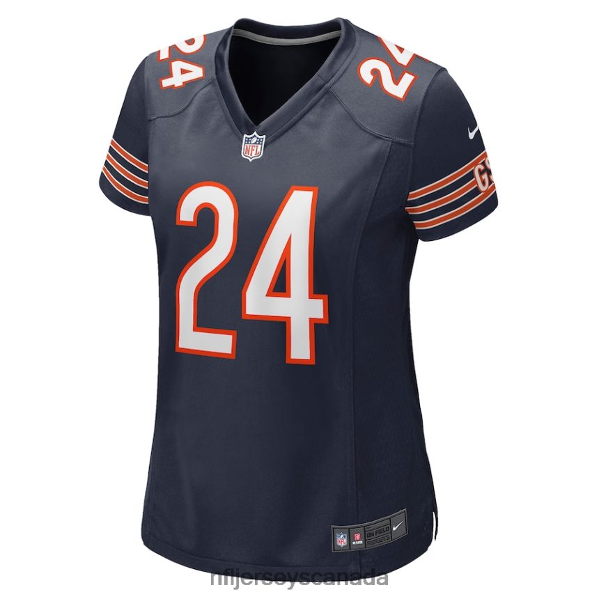 Women Chicago Bears Khalil Herbert Nike Navy Game Jersey Clothing NFL TBXFR64766