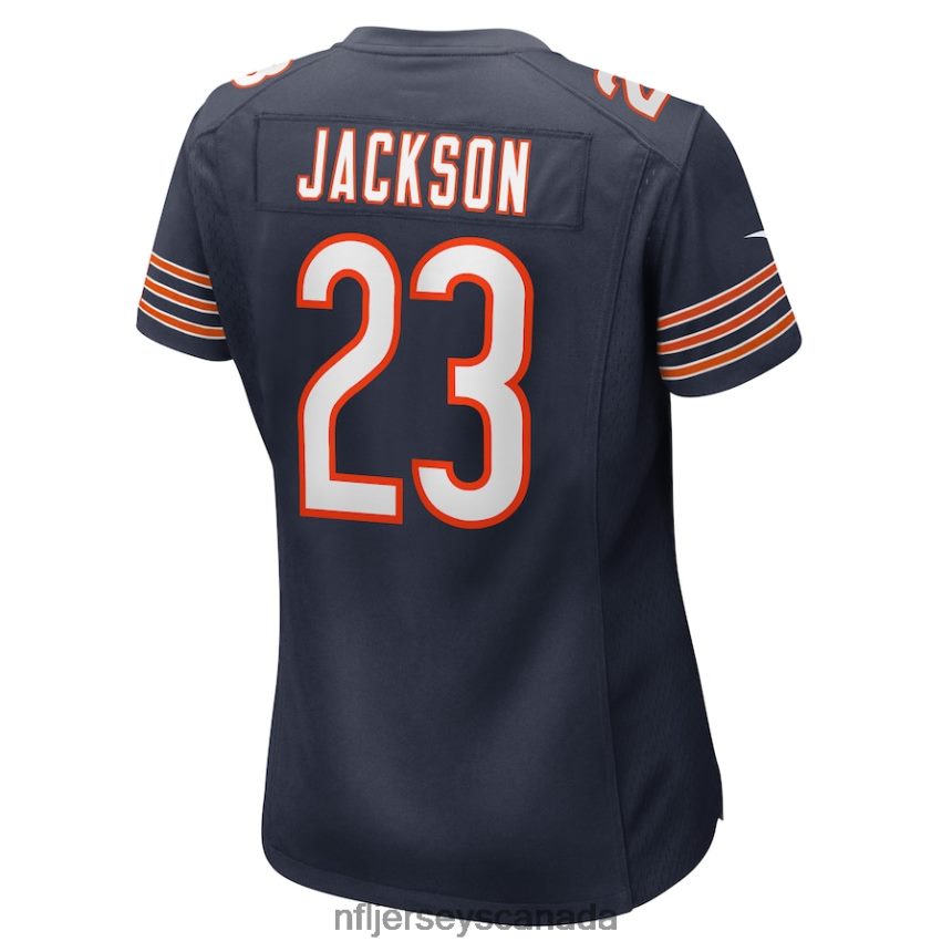 Women Chicago Bears Lamar Jackson Nike Navy Game Player Jersey Clothing NFL TBXFR66086