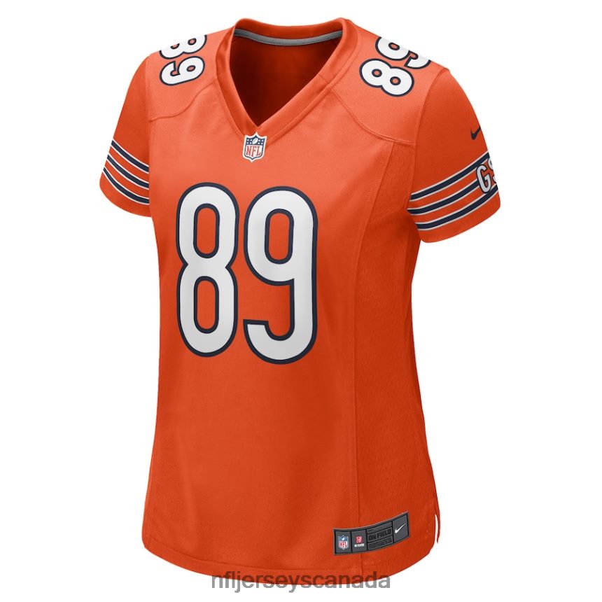 Women Chicago Bears Mike Ditka Nike Orange Retired Player Jersey Clothing NFL TBXFR65065