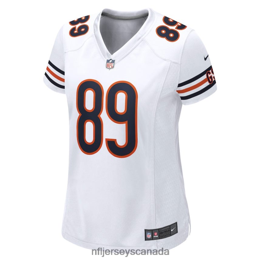 Women Chicago Bears Mike Ditka Nike White Retired Game Jersey Clothing NFL TBXFR61945