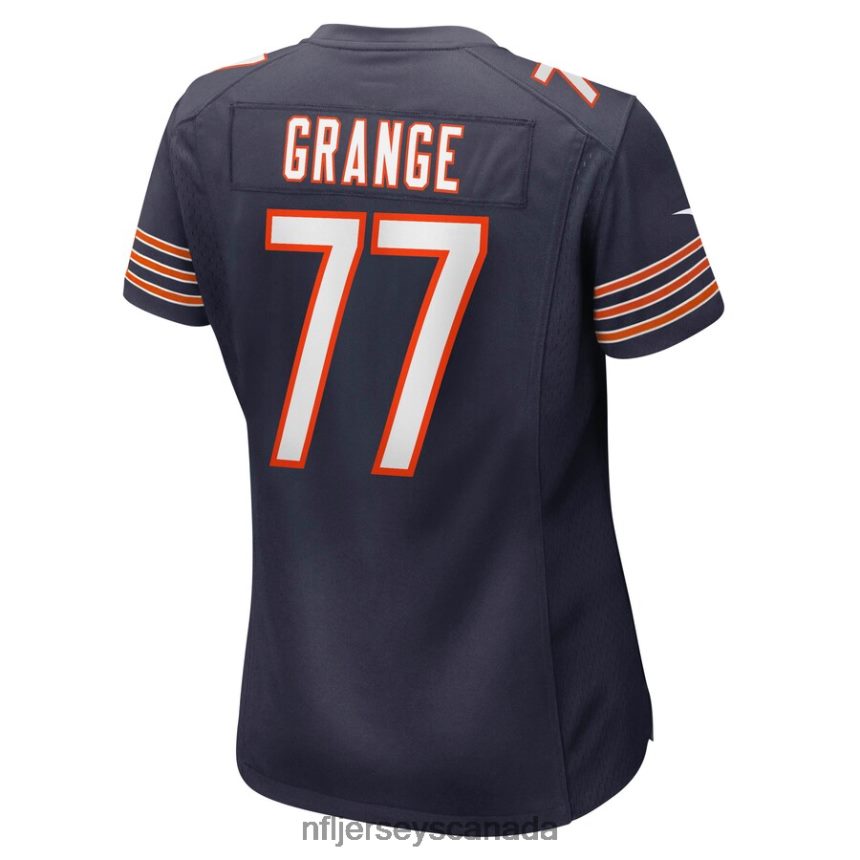 Women Chicago Bears Red Grange Nike Navy Retired Player Jersey Clothing NFL TBXFR66084