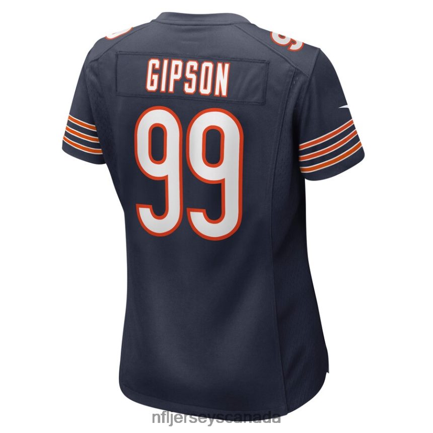 Women Chicago Bears Trevis Gipson Nike Navy Game Jersey Clothing NFL TBXFR66980