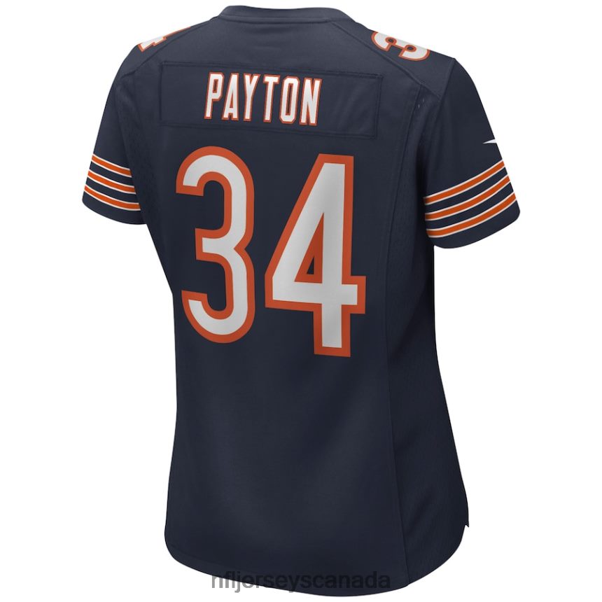 Women Chicago Bears Walter Payton Nike Navy Game Retired Player Jersey Clothing NFL TBXFR6394