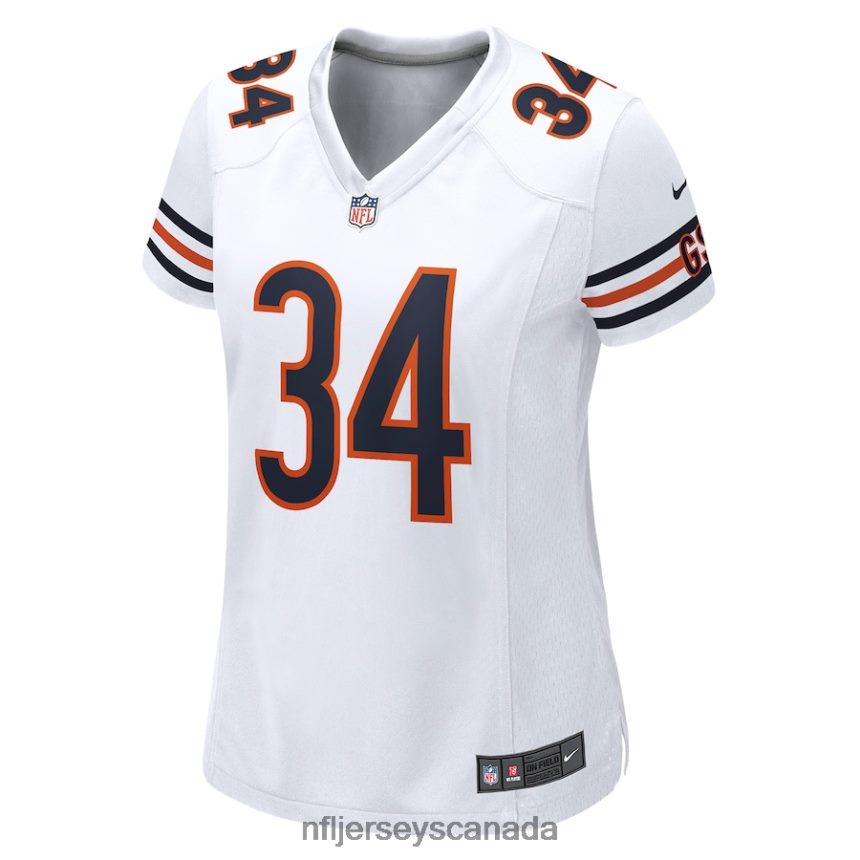Women Chicago Bears Walter Payton Nike White Retired Game Jersey Clothing NFL TBXFR61666