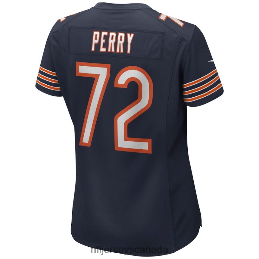 Women Chicago Bears William Perry Nike Navy Game Retired Player Jersey Clothing NFL TBXFR64263