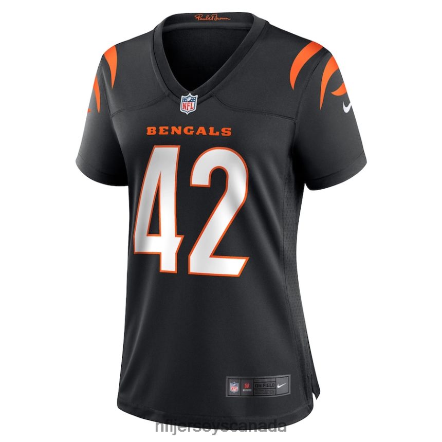 Women Cincinnati Bengals Allan George Nike Black Game Player Jersey Clothing NFL TBXFR64996