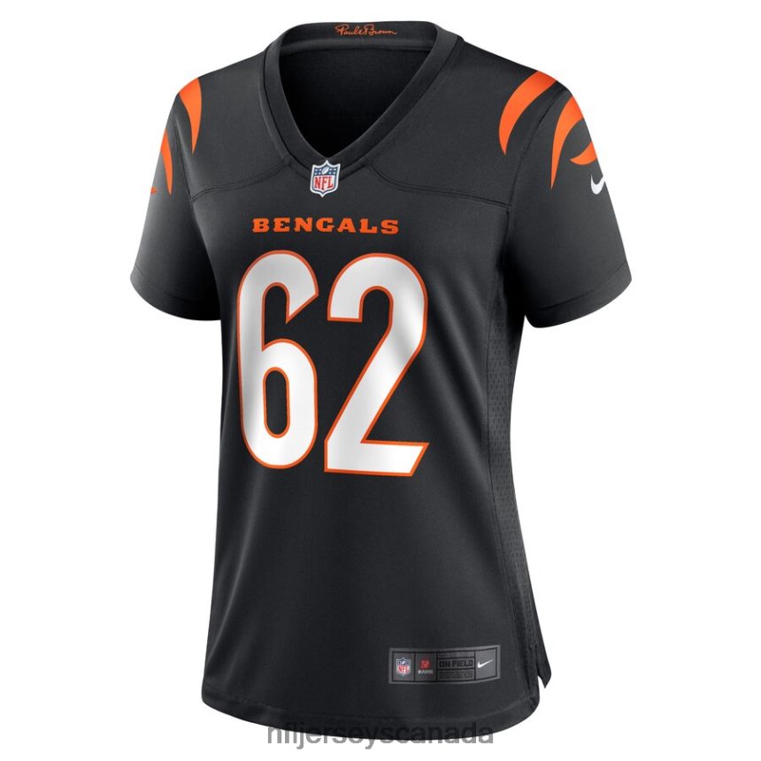 Women Cincinnati Bengals Ben Brown Nike Black Game Player Jersey Clothing NFL TBXFR66982