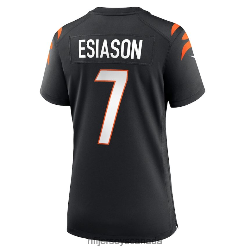 Women Cincinnati Bengals Boomer Esiason Nike Black Retired Player Jersey Clothing NFL TBXFR67081