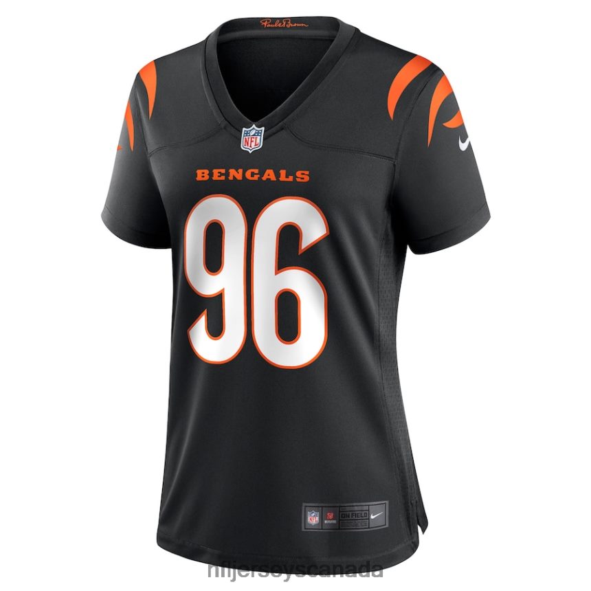 Women Cincinnati Bengals Cam Sample Nike Black Game Jersey Clothing NFL TBXFR66840