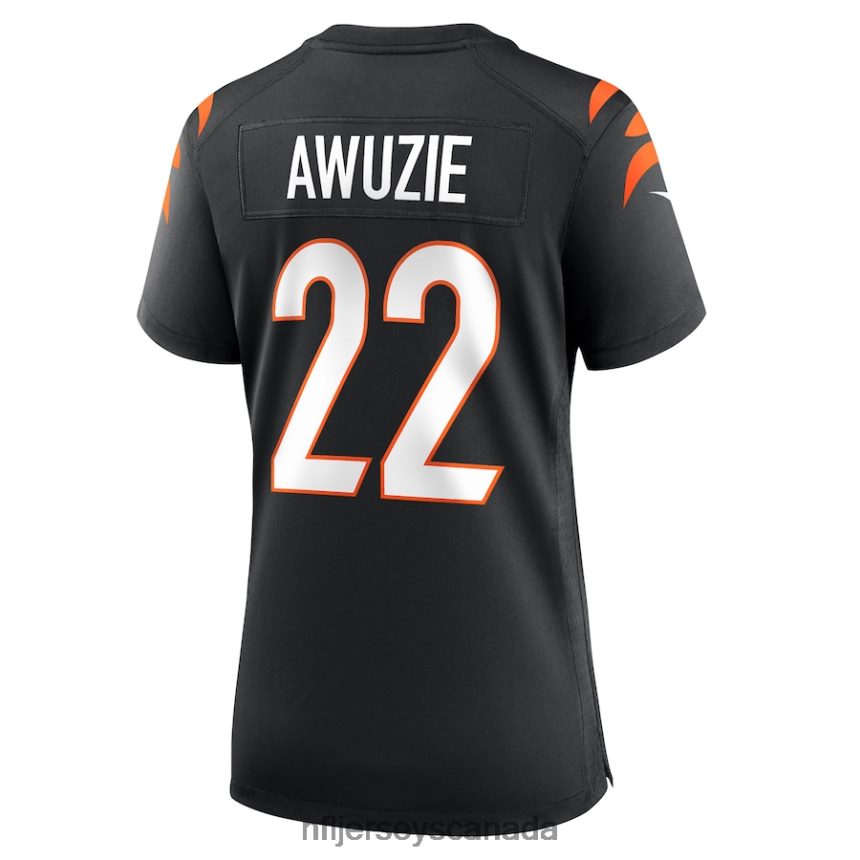 Women Cincinnati Bengals Chidobe Awuzie Nike Black Game Player Jersey Clothing NFL TBXFR65918