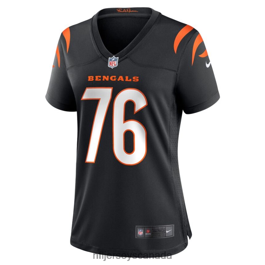 Women Cincinnati Bengals Devin Cochran Nike Black Game Player Jersey Clothing NFL TBXFR65902