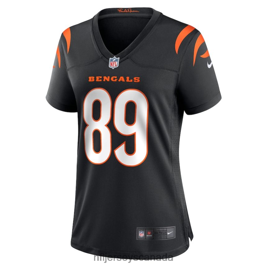 Women Cincinnati Bengals Drew Sample Nike Black Game Jersey Clothing NFL TBXFR65840