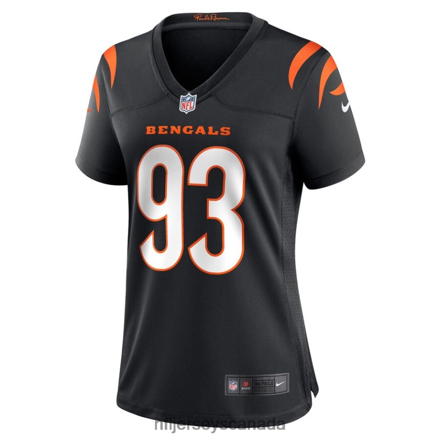 Women Cincinnati Bengals Jeffrey Gunter Nike Black Game Player Jersey Clothing NFL TBXFR66641