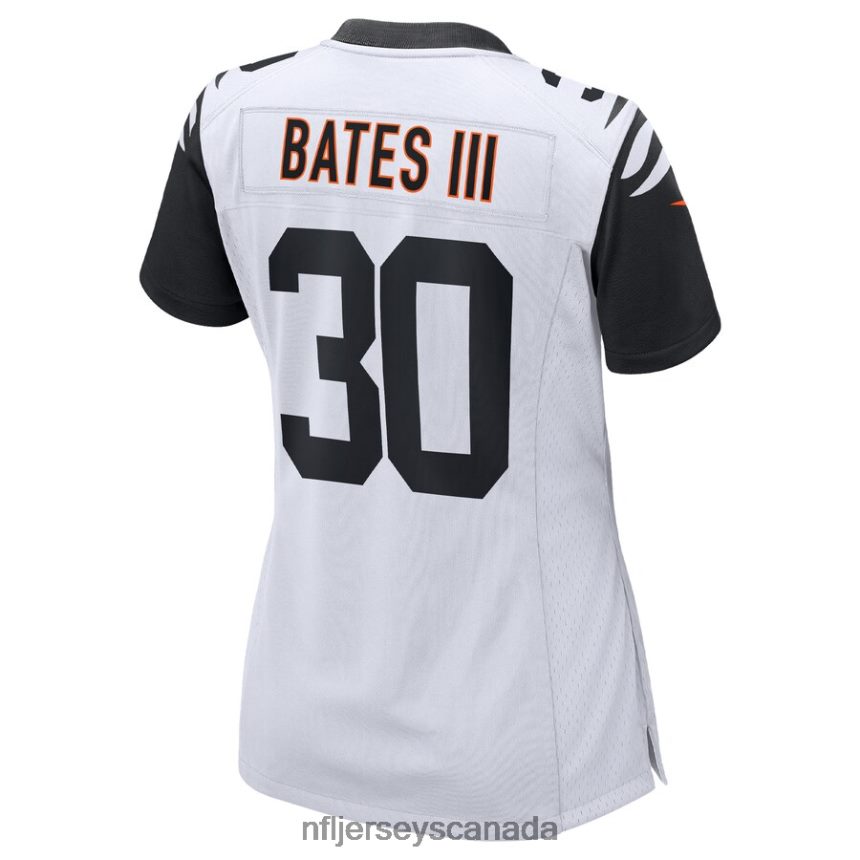 Women Cincinnati Bengals Jessie Bates III Nike White Alternate Game Jersey Clothing NFL TBXFR62450