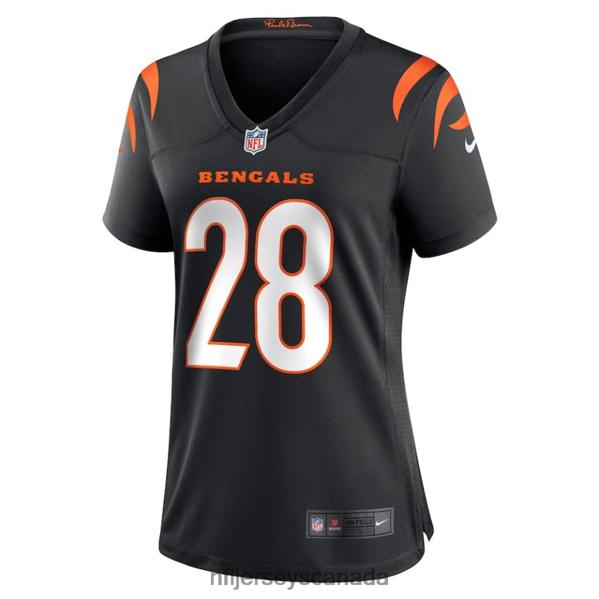 Women Cincinnati Bengals Joe Mixon Nike Black Game Jersey Clothing NFL TBXFR63427
