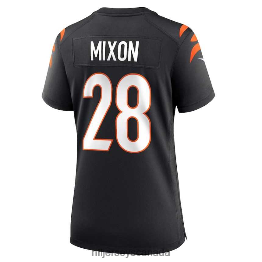 Women Cincinnati Bengals Joe Mixon Nike Black Game Jersey Clothing NFL TBXFR63427