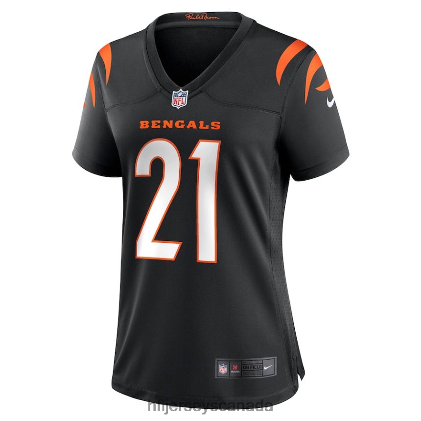 Women Cincinnati Bengals Mike Hilton Nike Black Game Player Jersey Clothing NFL TBXFR63426