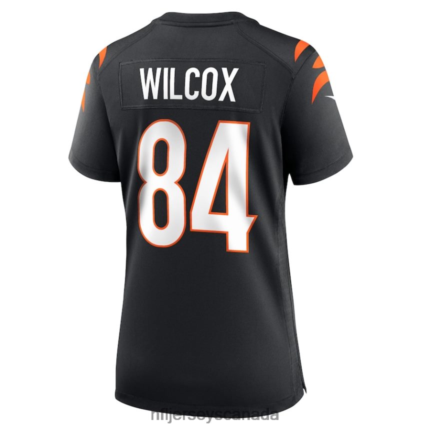 Women Cincinnati Bengals Mitchell Wilcox Nike Black Player Game Jersey Clothing NFL TBXFR65802