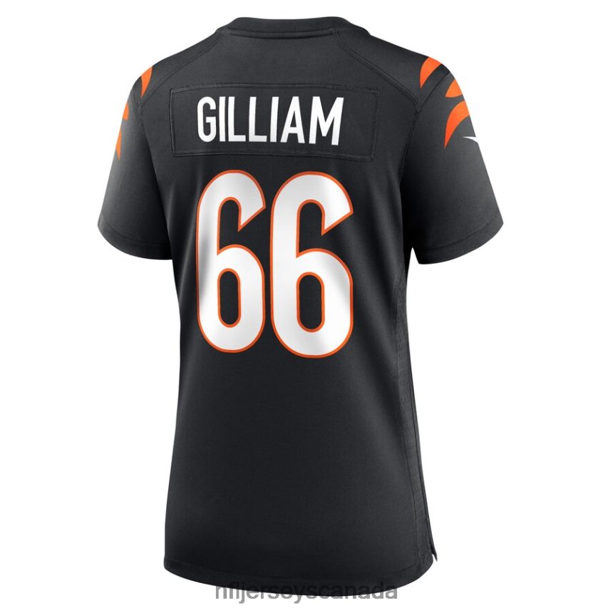 Women Cincinnati Bengals Nate Gilliam Nike Black Game Player Jersey Clothing NFL TBXFR66695