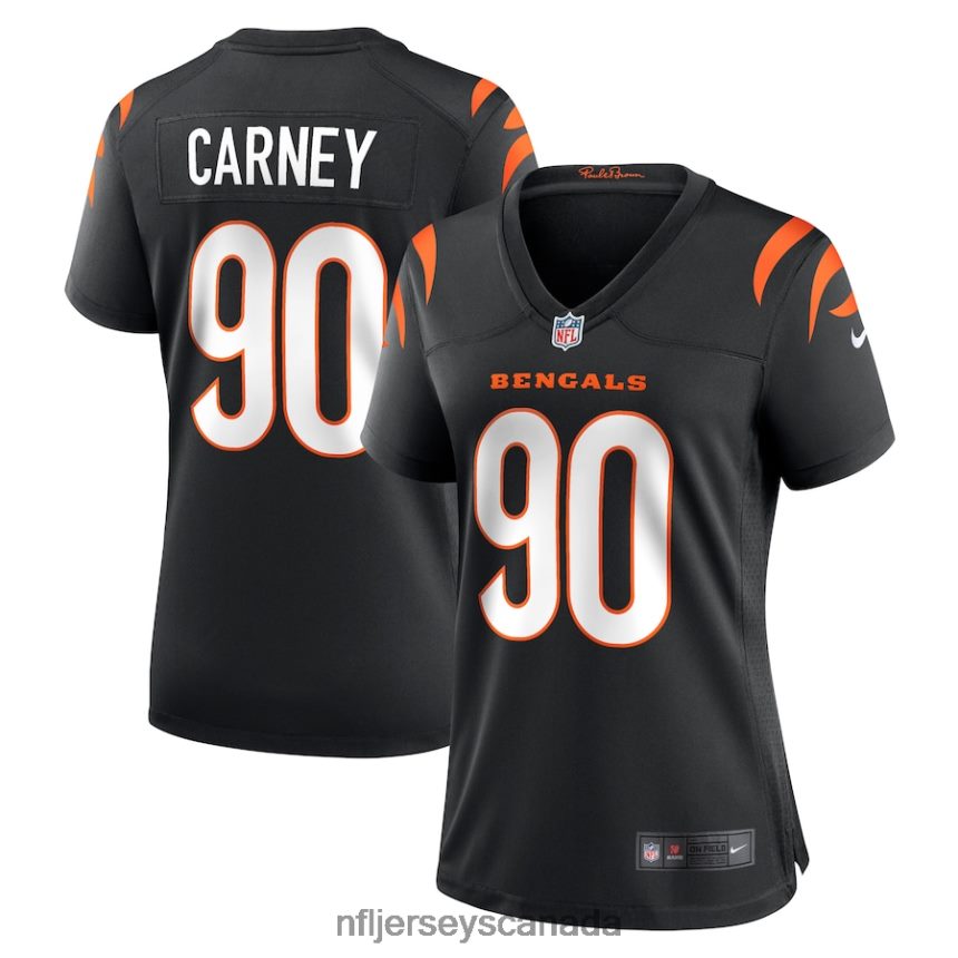 Women Cincinnati Bengals Owen Carney Nike Black Home Game Player Jersey Clothing NFL TBXFR66578