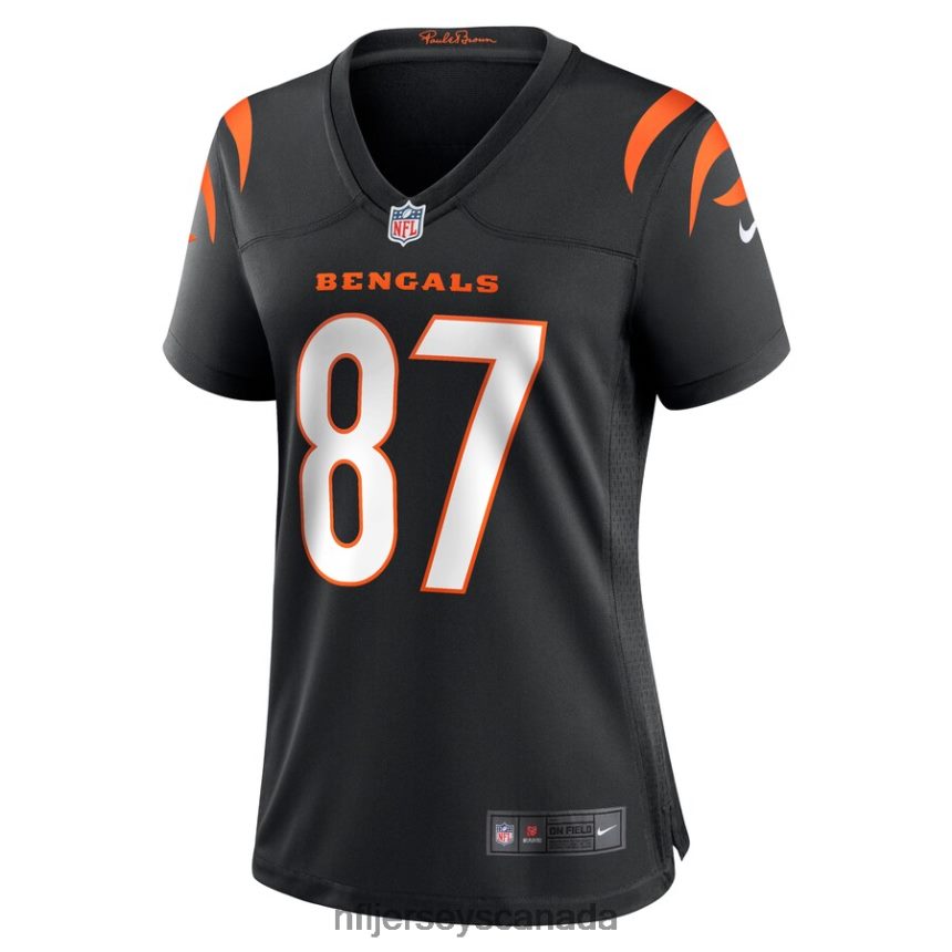 Women Cincinnati Bengals Tanner Hudson Nike Black Home Game Player Jersey Clothing NFL TBXFR66687