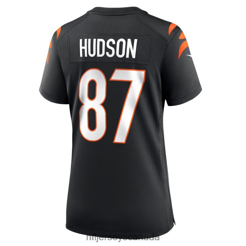 Women Cincinnati Bengals Tanner Hudson Nike Black Home Game Player Jersey Clothing NFL TBXFR66687