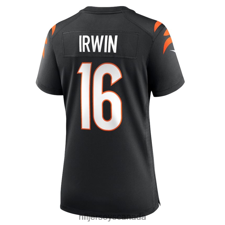 Women Cincinnati Bengals Trenton Irwin Nike Black Game Player Jersey Clothing NFL TBXFR64217