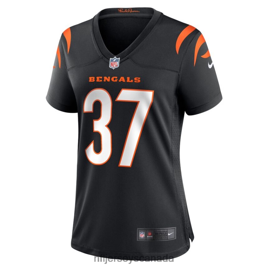 Women Cincinnati Bengals Yusuf Corker Nike Black Game Player Jersey Clothing NFL TBXFR66721