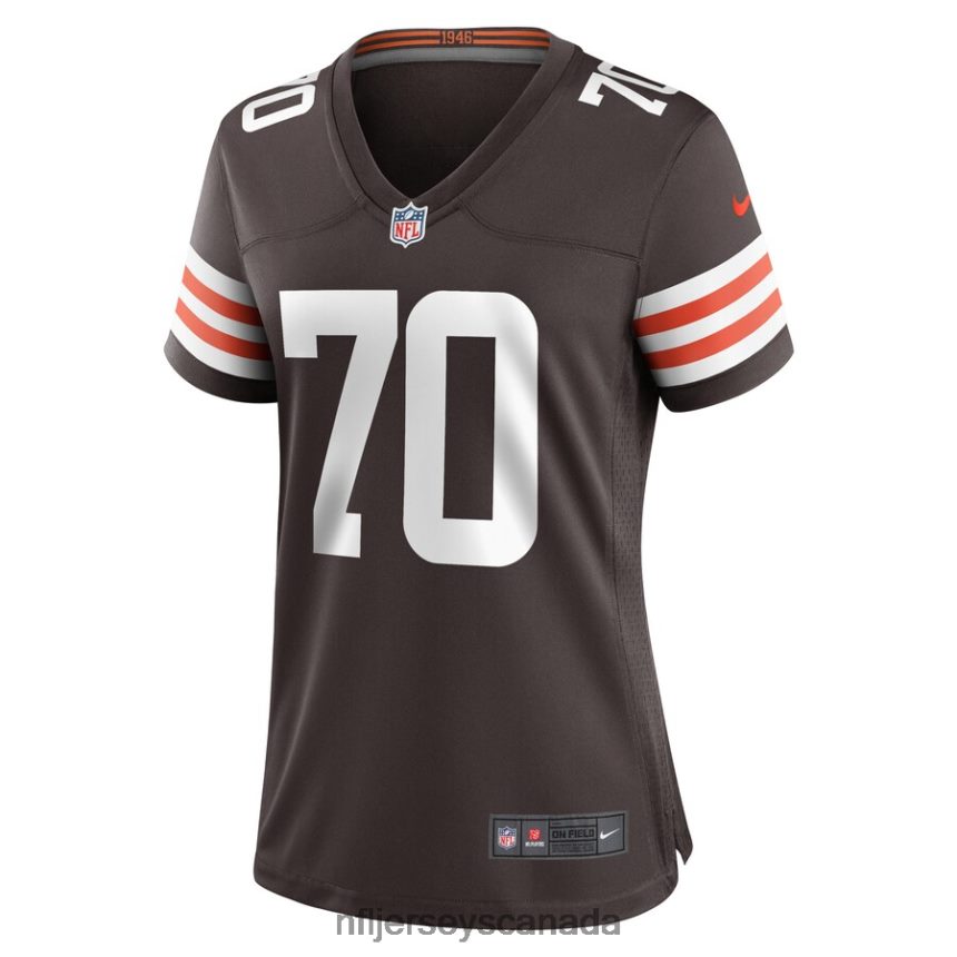 Women Cleveland Browns Alex Taylor Nike Brown Team Game Player Jersey Clothing NFL TBXFR65913