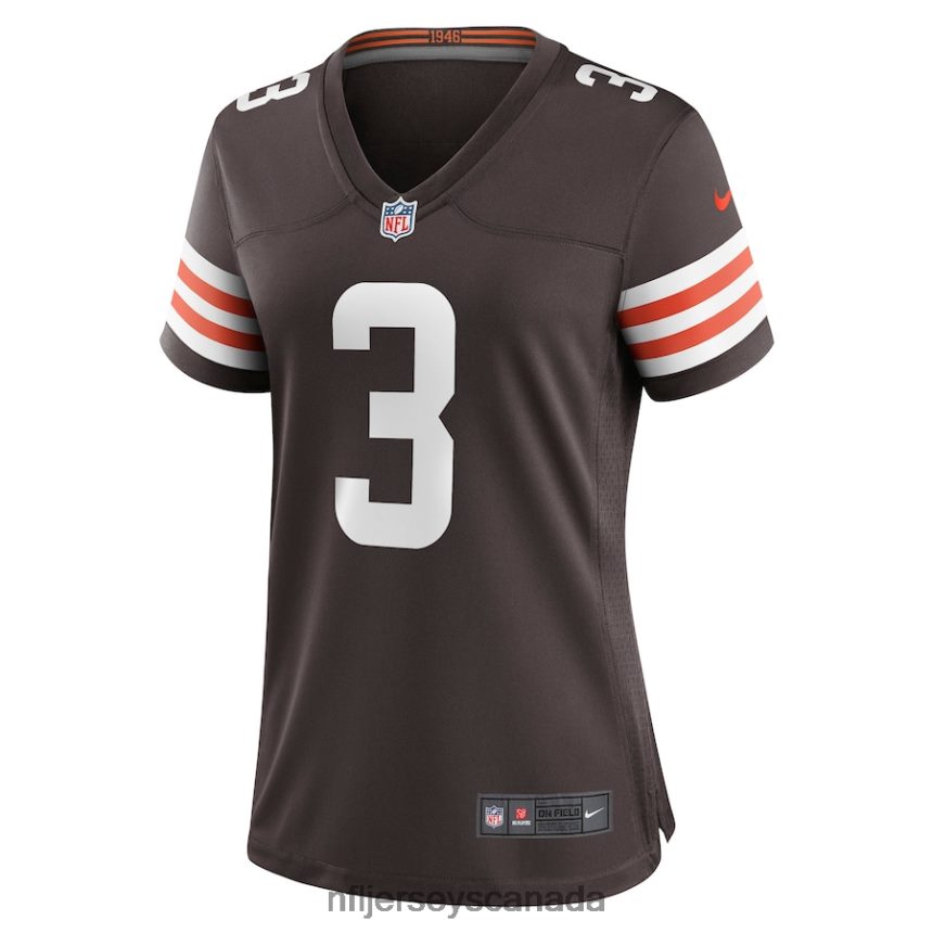 Women Cleveland Browns Cade York Nike Brown Game Player Jersey Clothing NFL TBXFR64594