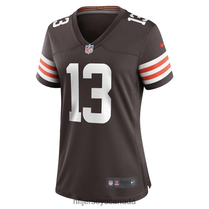 Women Cleveland Browns Corey Bojorquez Nike Brown Game Jersey Clothing NFL TBXFR66488