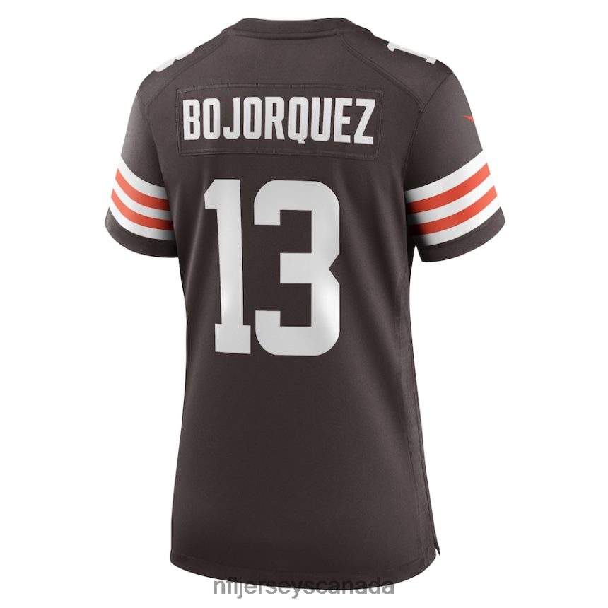 Women Cleveland Browns Corey Bojorquez Nike Brown Game Jersey Clothing NFL TBXFR66488