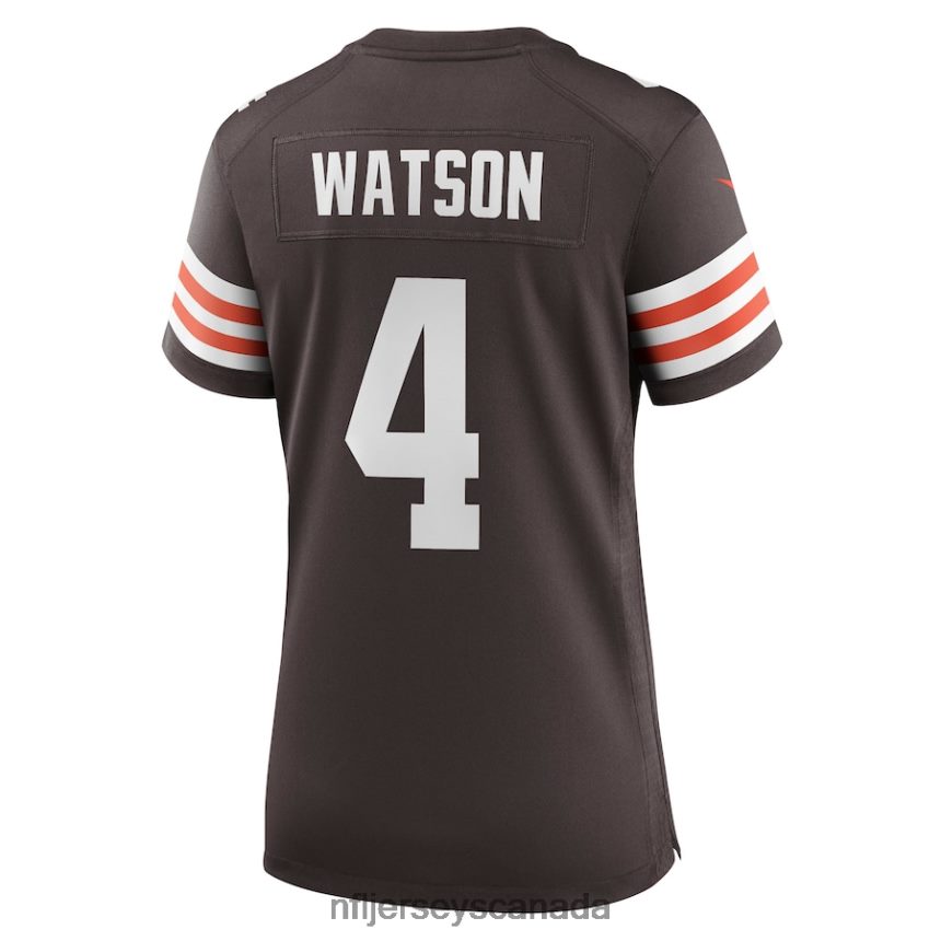 Women Cleveland Browns Deshaun Watson Nike Brown Game Jersey Clothing NFL TBXFR64095