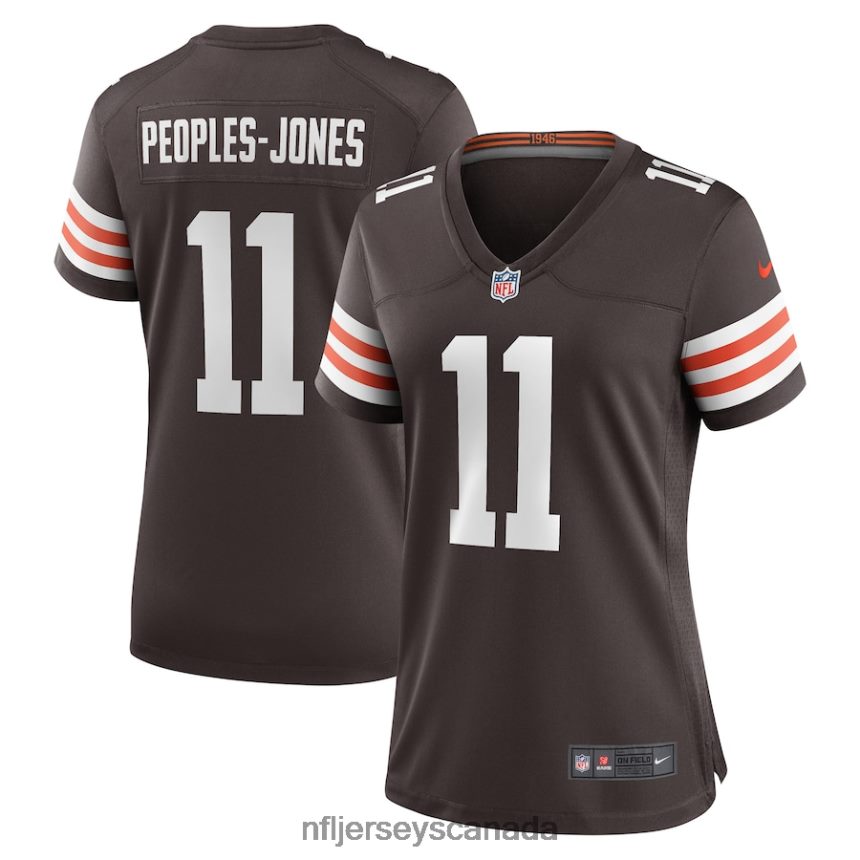 Women Cleveland Browns Donovan Peoples-Jones Nike Brown Game Jersey Clothing NFL TBXFR64252