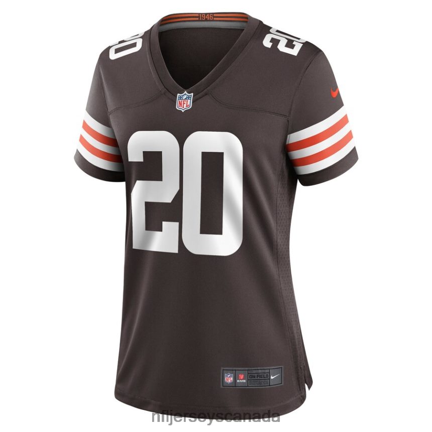 Women Cleveland Browns Greg Newsome II Nike Brown Game Jersey Clothing NFL TBXFR64597