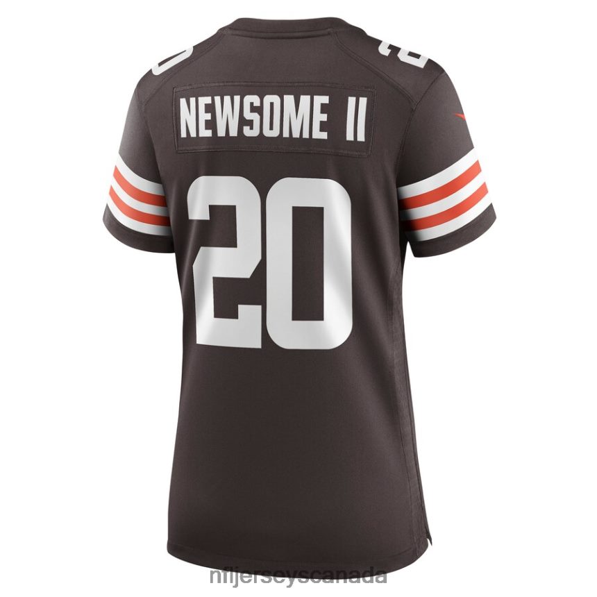 Women Cleveland Browns Greg Newsome II Nike Brown Game Jersey Clothing NFL TBXFR64597