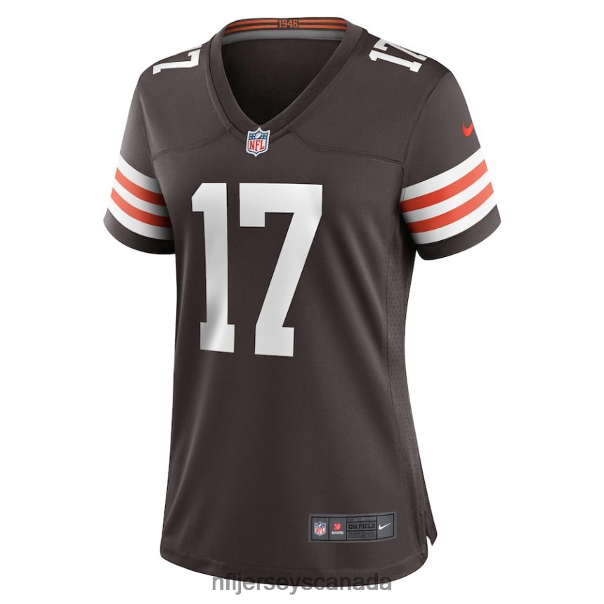 Women Cleveland Browns Isaiah Weston Nike Brown Game Player Jersey Clothing NFL TBXFR65809