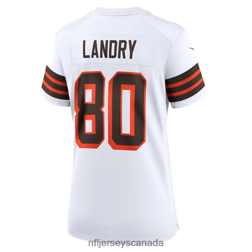 Women Cleveland Browns Jarvis Landry Nike White 1946 Collection Alternate Game Jersey Clothing NFL TBXFR63889