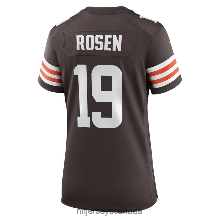 Women Cleveland Browns Josh Rosen Nike Brown Game Player Jersey Clothing NFL TBXFR66006
