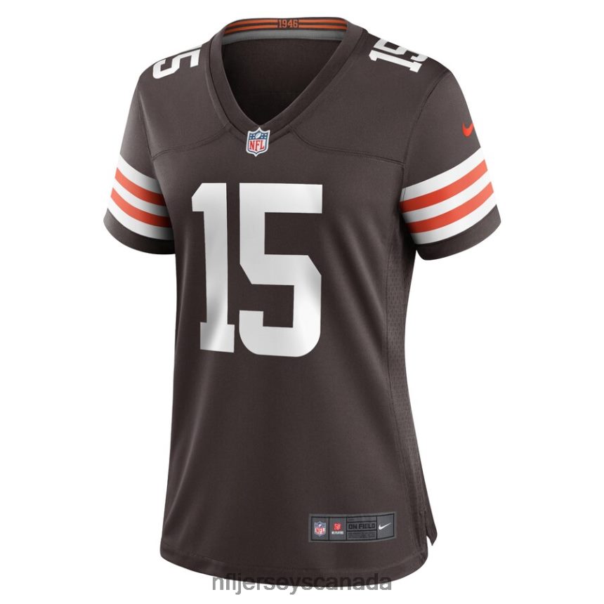 Women Cleveland Browns Joshua Dobbs Nike Brown Game Jersey Clothing NFL TBXFR66272