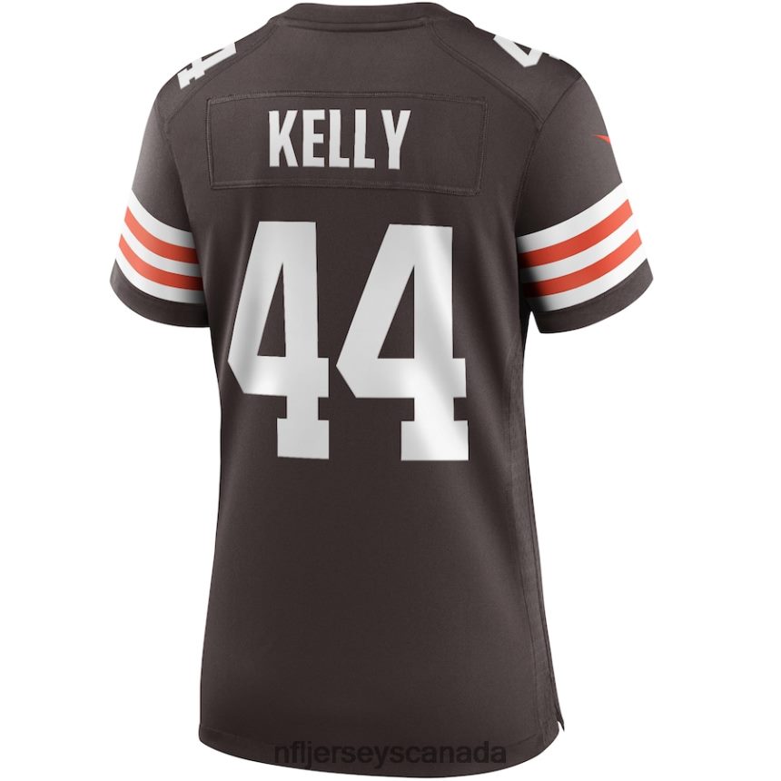 Women Cleveland Browns Leroy Kelly Nike Brown Game Retired Player Jersey Clothing NFL TBXFR66032