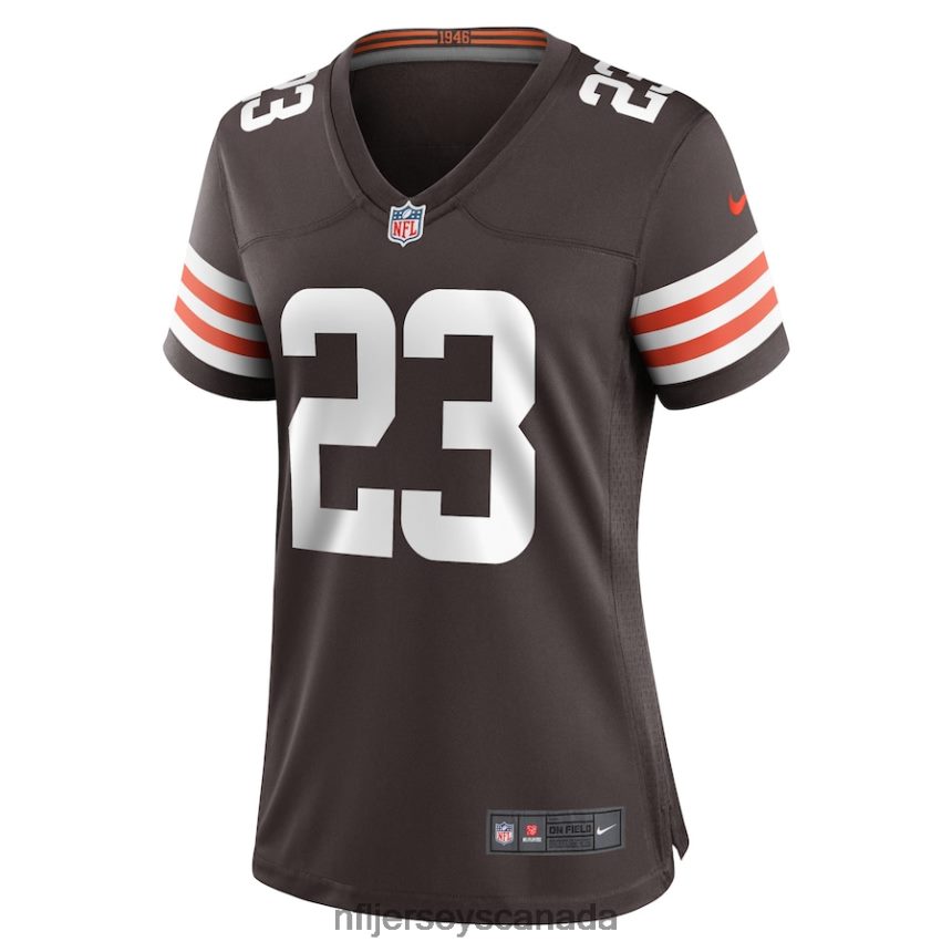 Women Cleveland Browns Martin Emerson Jr Nike Brown Game Player Jersey Clothing NFL TBXFR64219