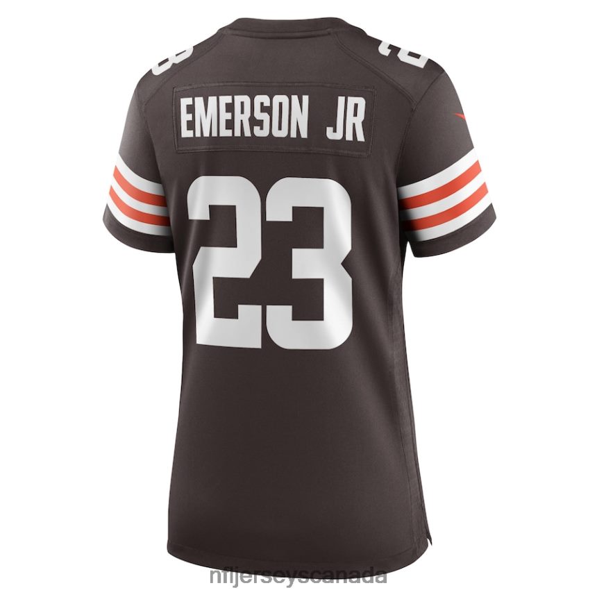 Women Cleveland Browns Martin Emerson Jr Nike Brown Game Player Jersey Clothing NFL TBXFR64219