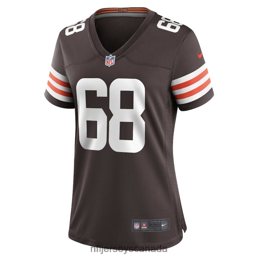 Women Cleveland Browns Michael Dunn Nike Brown Game Jersey Clothing NFL TBXFR65870