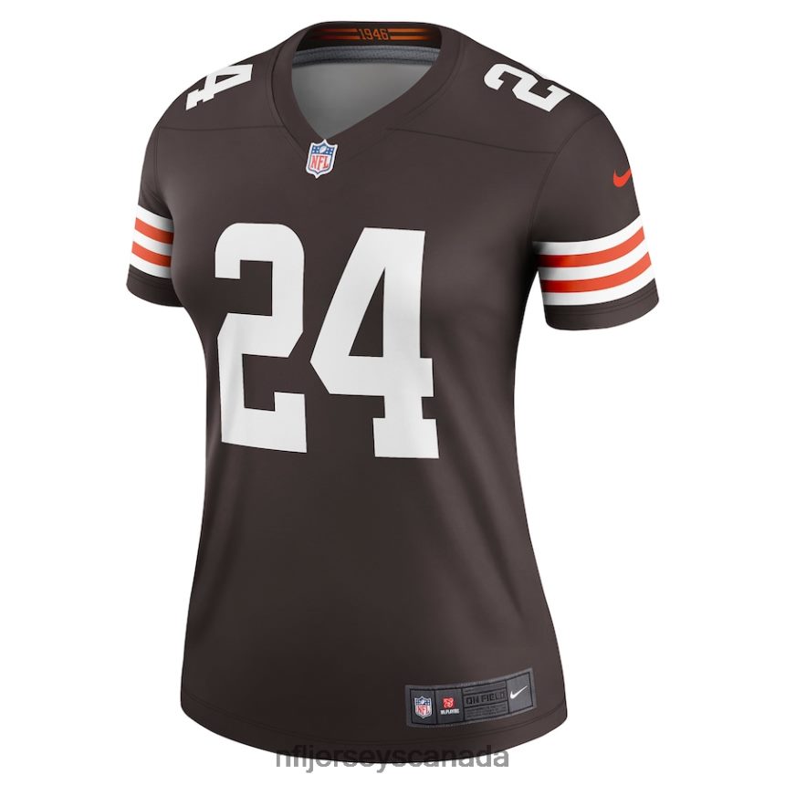 Women Cleveland Browns Nick Chubb Nike Brown Legend Jersey Clothing NFL TBXFR61905