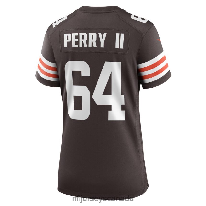 Women Cleveland Browns Roderick Perry II Nike Brown Game Player Jersey Clothing NFL TBXFR65888